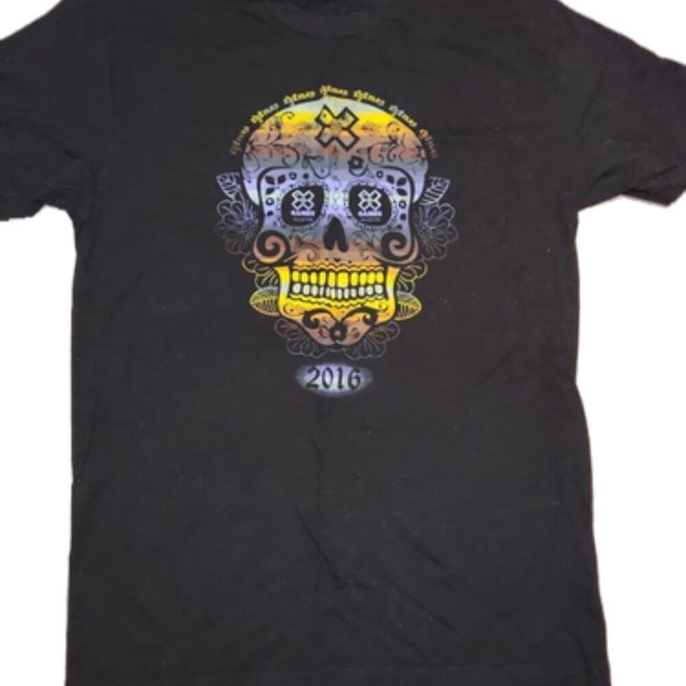 Austin Games Skull Black Men's Shirt || Small